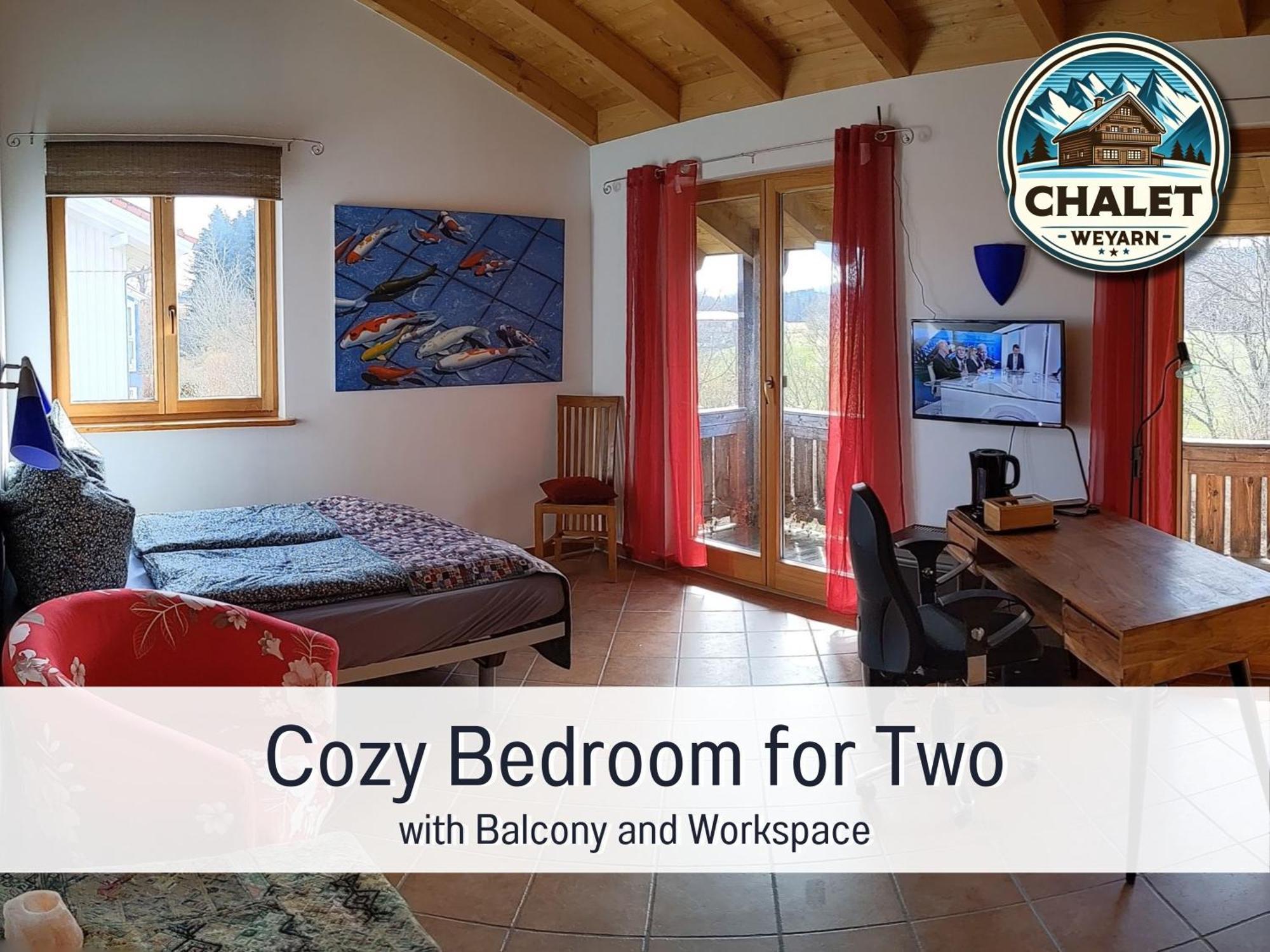 Chalet Weyarn - Doppelzimmer Mit Gartenblick Buitenkant foto