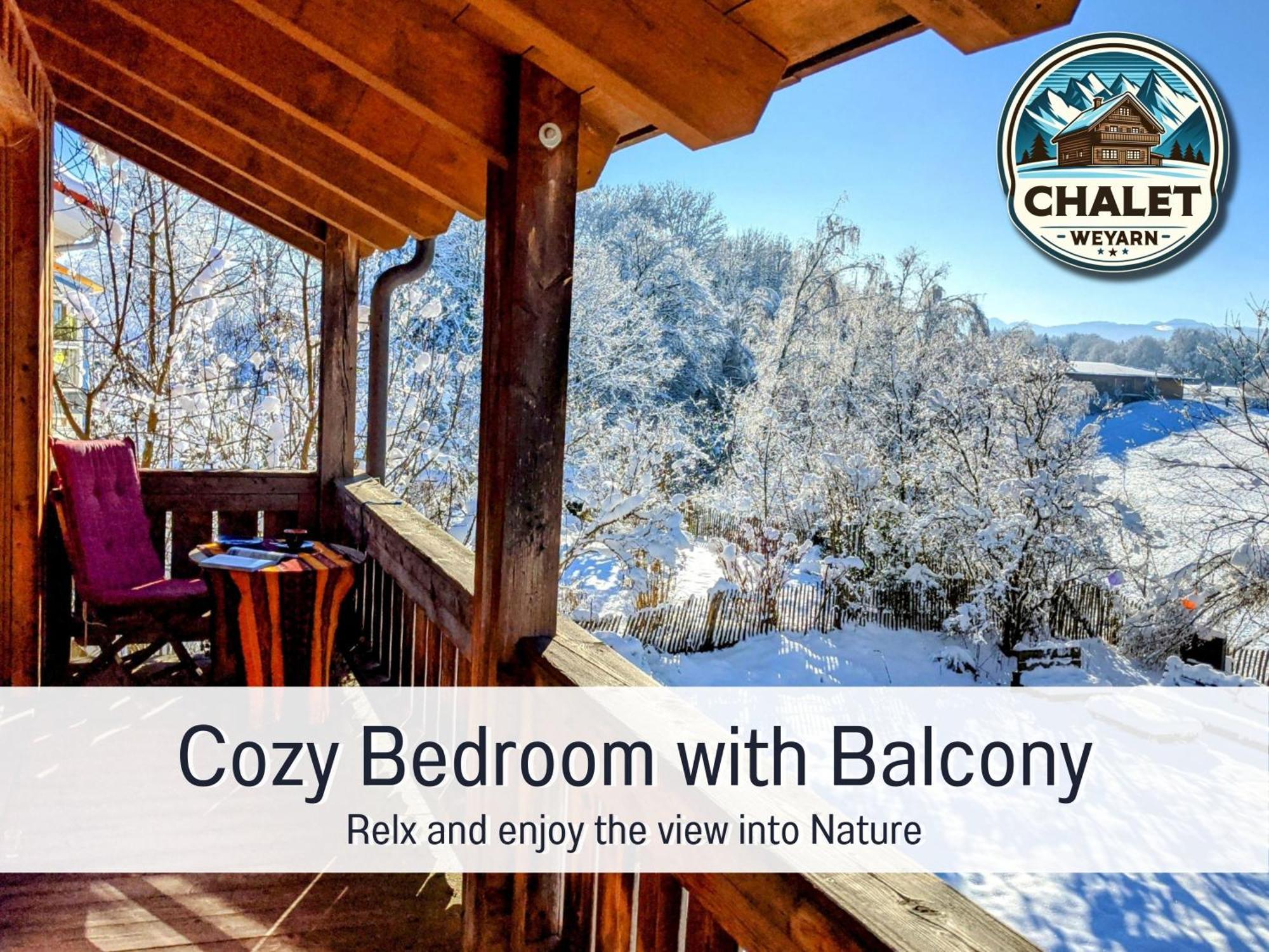 Chalet Weyarn - Doppelzimmer Mit Gartenblick Buitenkant foto